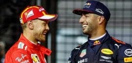 Ricciardo sobre Vettel: “Sempre foi muito honesto e sincero”