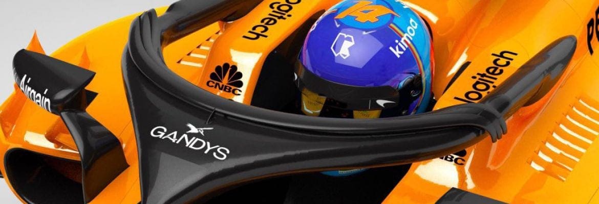 McLaren terá marca de chinelos estampada no halo para GP da Austrália