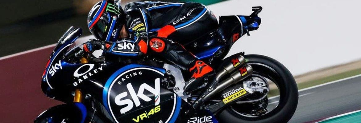 Bagnaia detém Baldassarri e recebe primeira vitória da Moto2