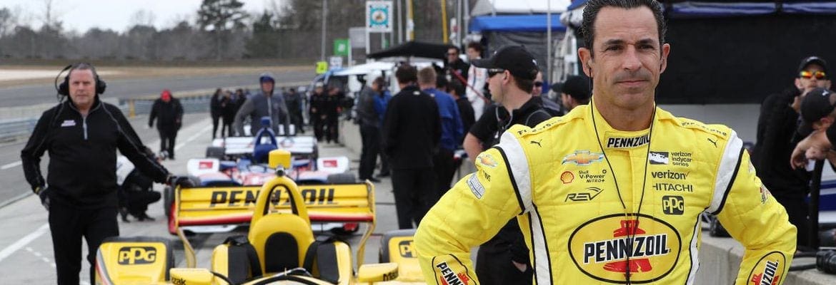 Castroneves em 3º na primeira sessão de testes no retorno à Indy