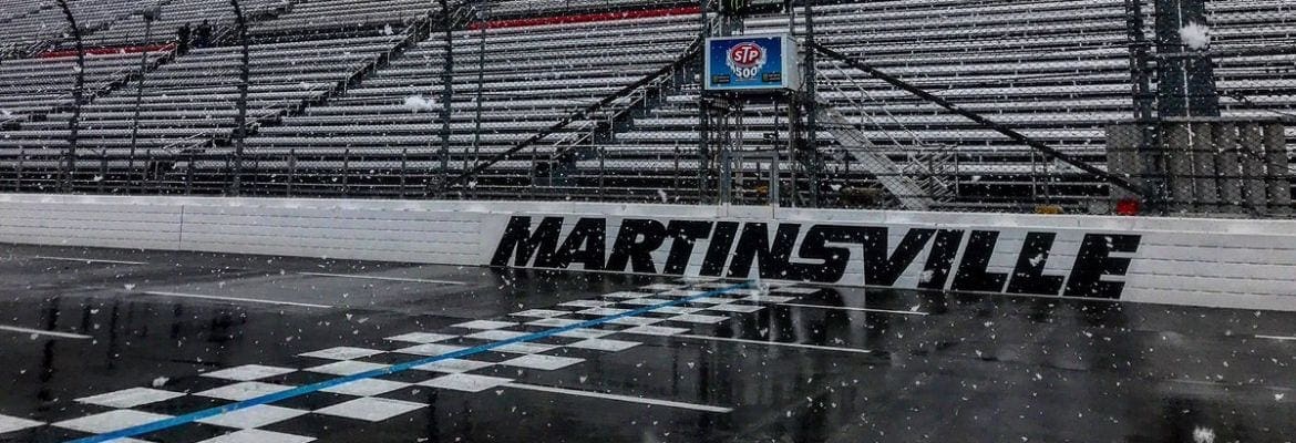 NASCAR adia corridas em Martinsville até segunda-feira devido à nevasca