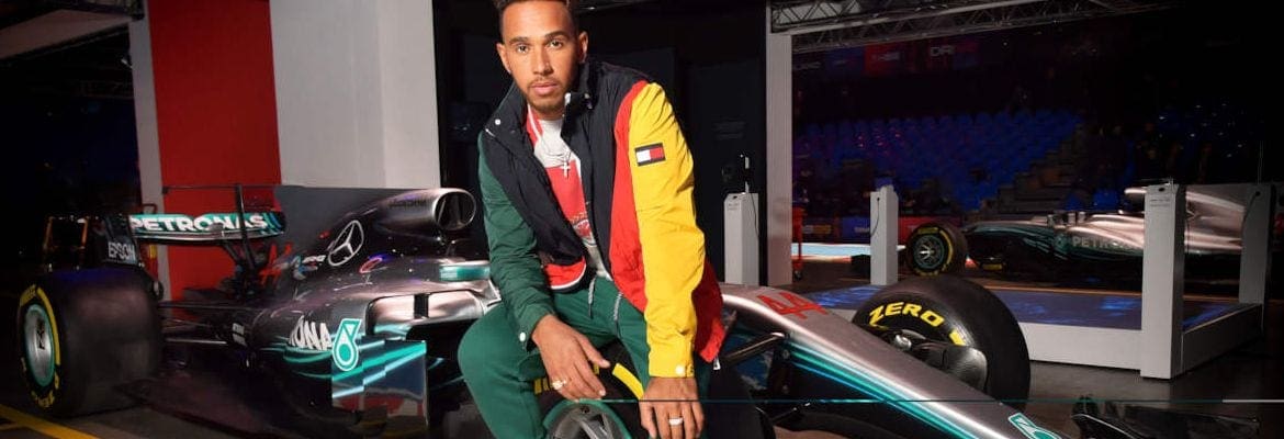 Hamilton trouxe patrocínio da Tommy Hilfiger para a Mercedes
