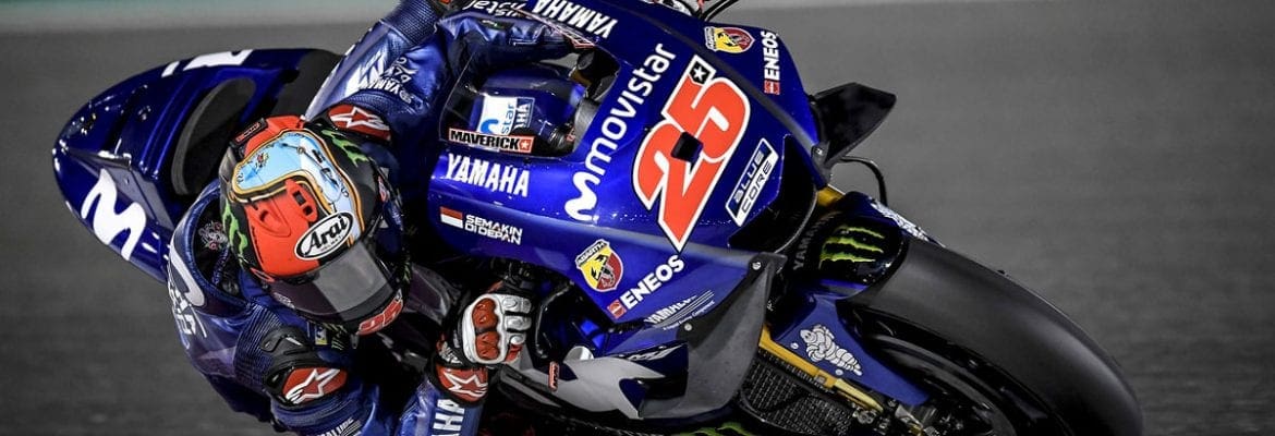 Vinales lidera primeiro dia de testes da MotoGP no Qatar; Marquez na P10