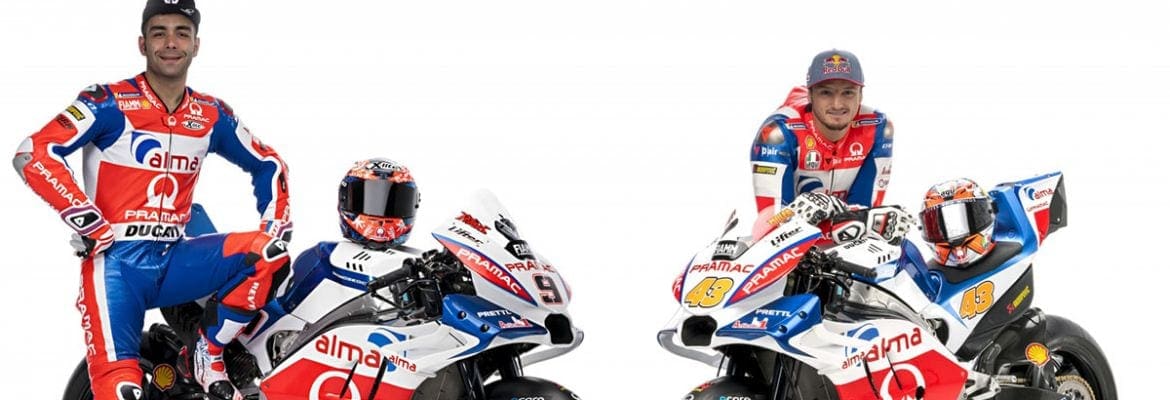 Alma Pramac Racing apresentada suas novas motos na casa da Lamborghini