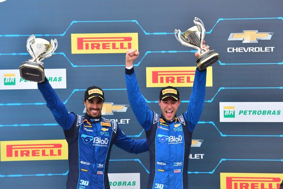 Cesar Ramos e Kelvin Van Der Linde - Stock Car - Interlagos