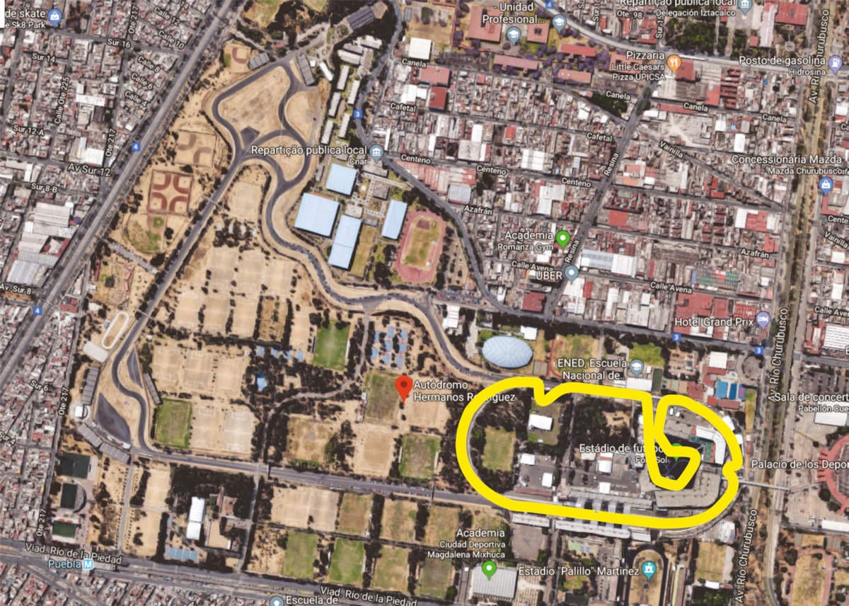 ePrix da Cidade do México acontece neste sábado; F1Mania.net terá TEMPO REAL Hermanos Rodriguez - Layout Fórmula E