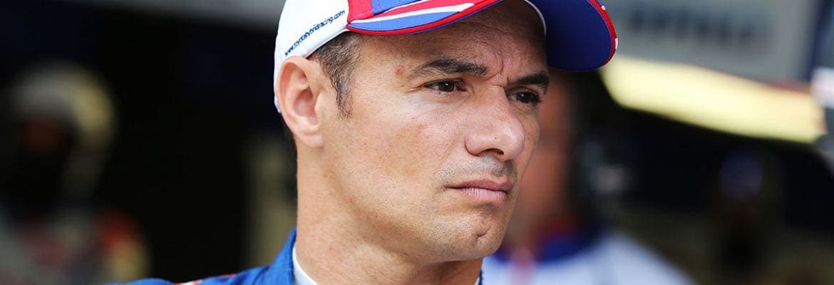 Sarrazin no teste do novo carro da DS