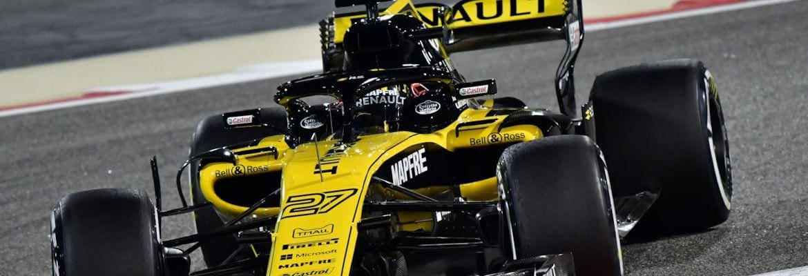 Dupla da Renault lamenta falta de velocidade durante o GP do Bahrain