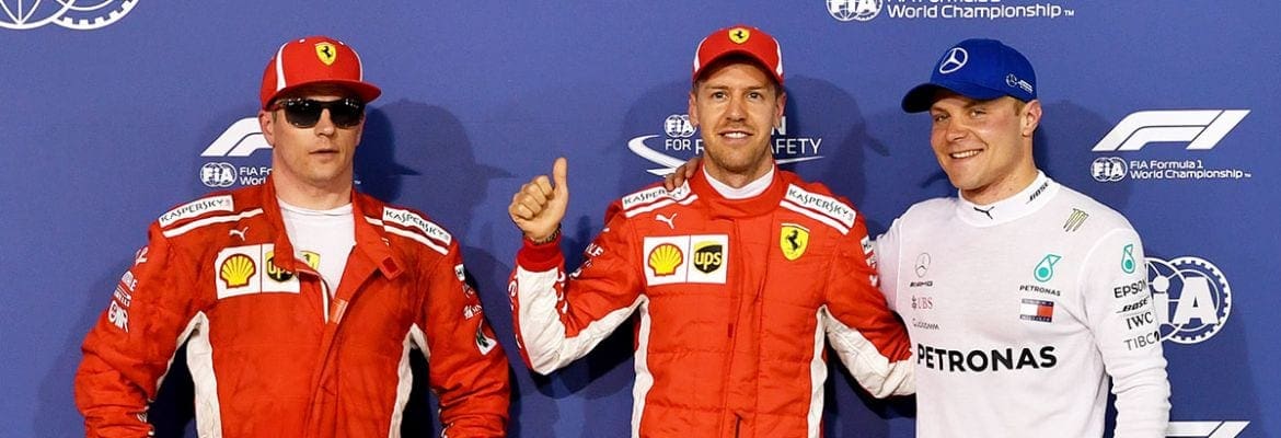 Vettel diz que pole no Bahrein foi “intensa” enquanto Raikkonen sofreu com tráfego