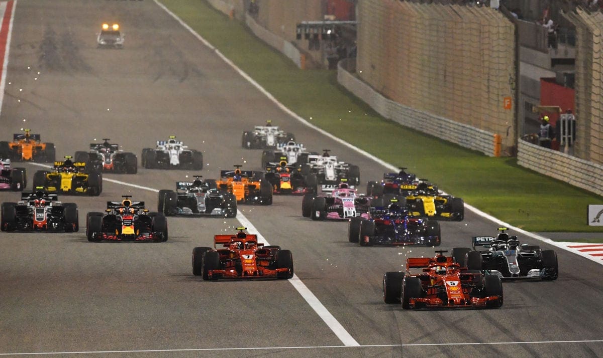  Grande Prêmio do Bahrain de F1 - Largada