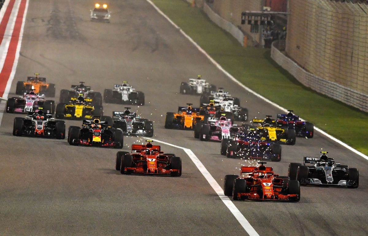 Grande Prêmio do Bahrain de F1 - Largada