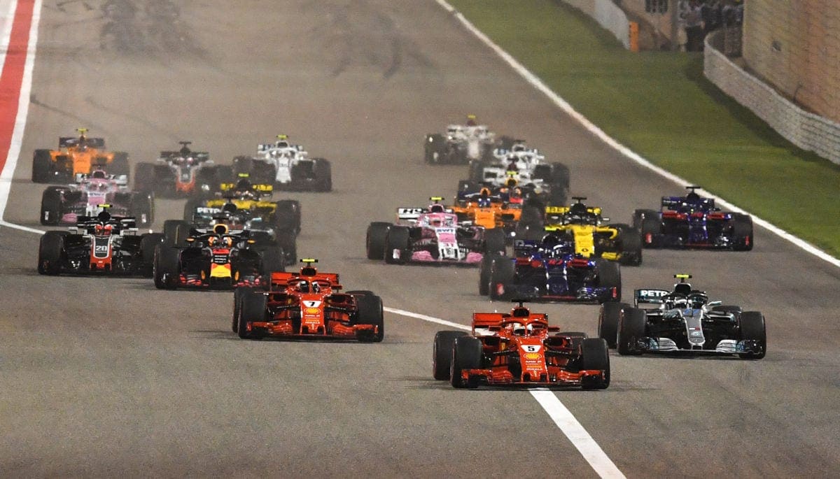 Grande Prêmio do Bahrain de F1 - Largada