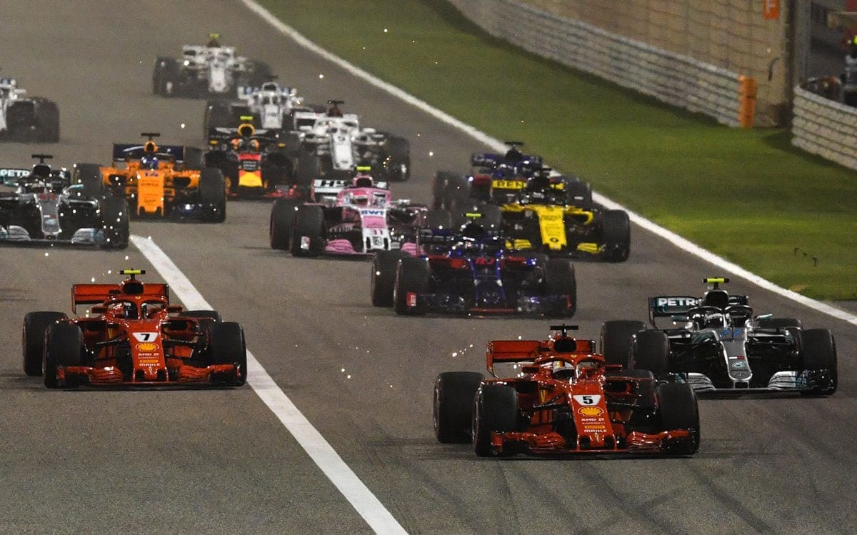Grande Prêmio do Bahrain de F1 - Largada