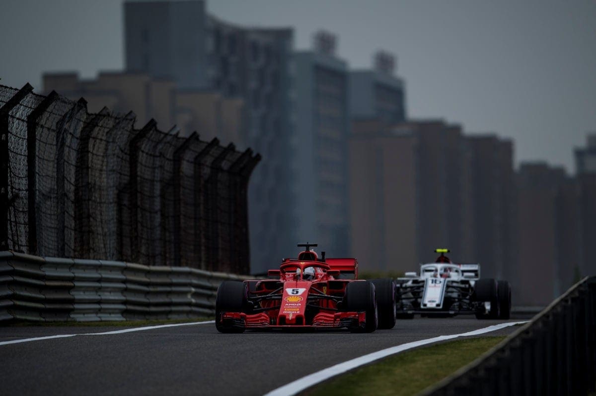 Vettel e Leclerc - China