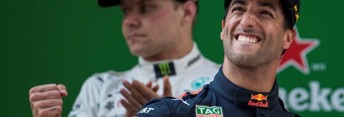 “Impecável” na China, Red Bull quer Ricciardo para 2019
