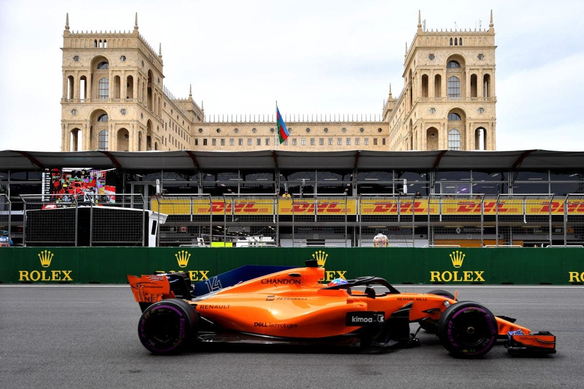 Fernando Alonso (McLaren) - GP do Azerbaijão 2018 - F1