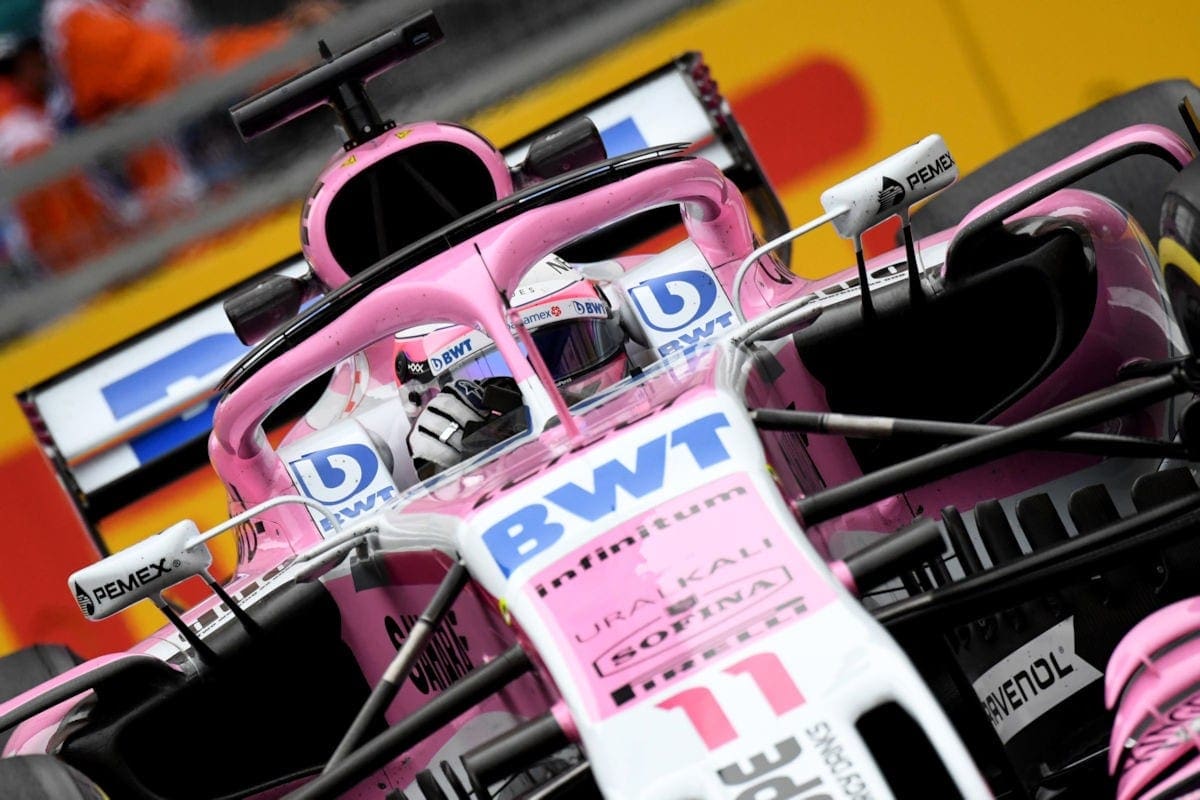 Sergio Perez (Force India) - GP do Azerbaijão F1 2018