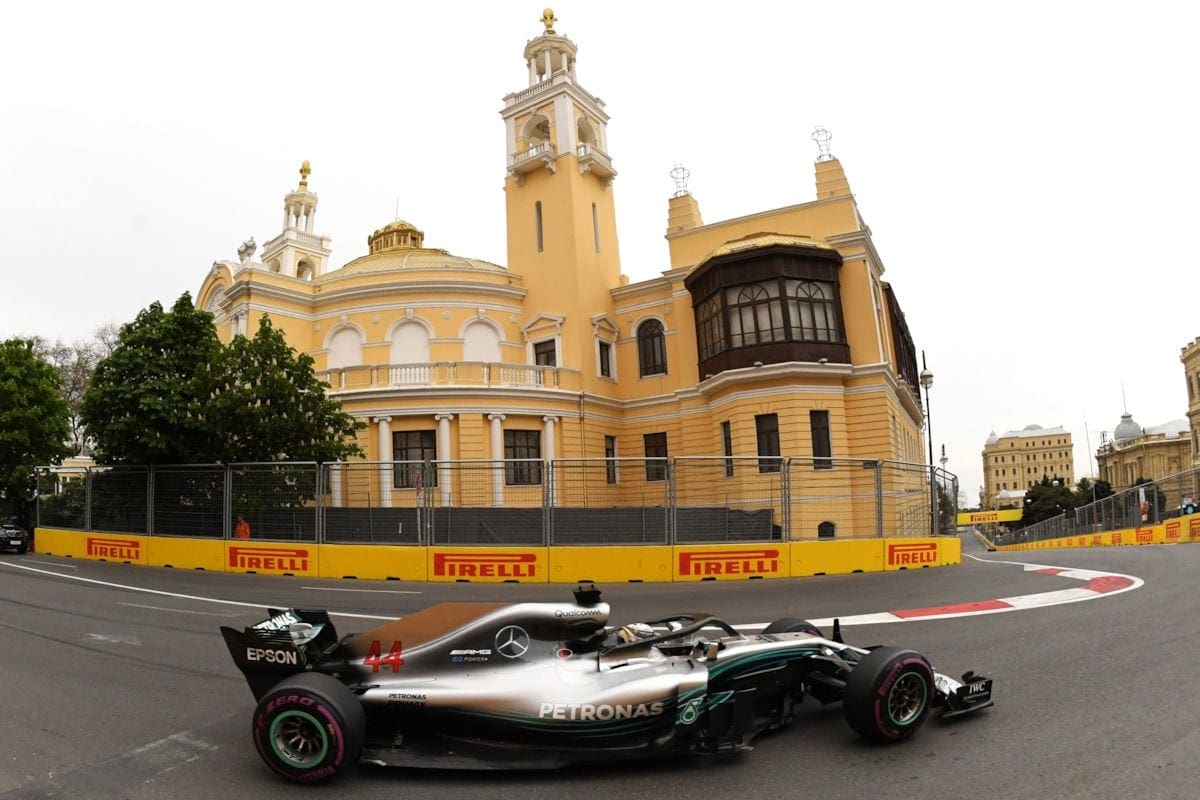 Lewis Hamiton (Mercedes) - GP do Azerbaijão