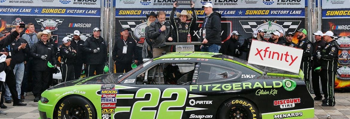 Ryan Blaney coloca Penske na terceira vitória consecutiva da NASCAR Xfinity