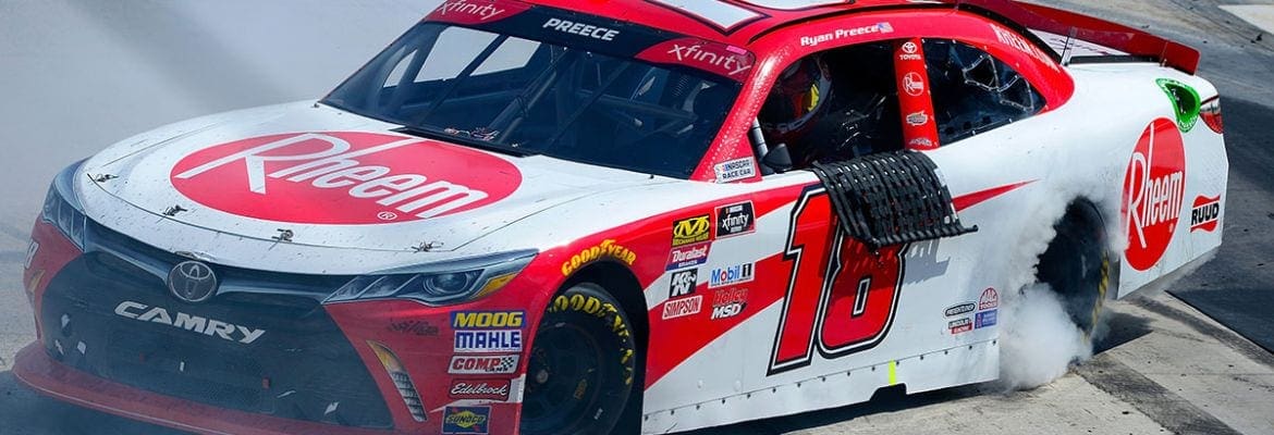 Preece vence NASCAR Xfinity em Bristol e leva bônus de 100 mil dólares