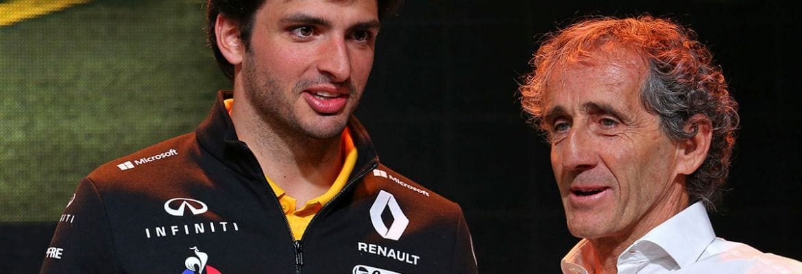 Carlos Sainz “feliz” com a ideia de permanecer na Renault em 2019