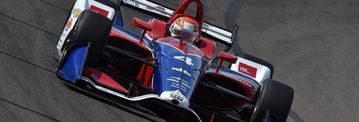 Leist volta a acelerar no oval de Indianápolis, onde conquistou maior vitória da carreira