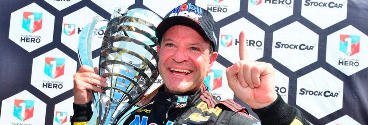 Rubens Barrichello se diz sortudo por estar vivo depois de tumor