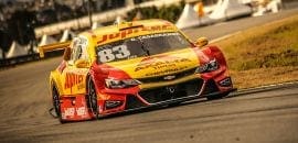 Gabriel Casagrande celebra melhora do carro e larga em 10º em Curitiba