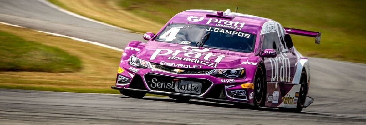 Campos ronda pódio e Pizzonia faz 5º em Curitiba