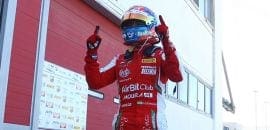 Piloto da Academia Ferrari TNT, Enzo Fittipaldi vence no Red Bull Ring na F4 Alemã