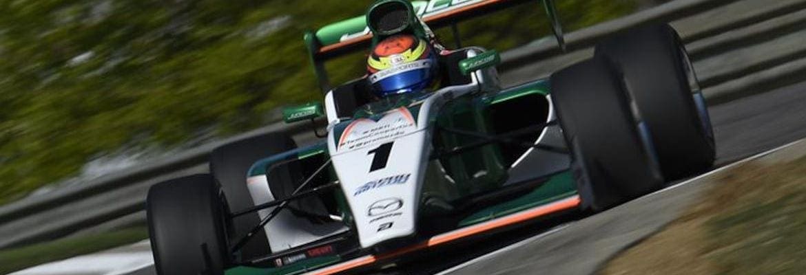 Carlos Cunha Filho sobe novamente ao pódio da Pro Mazda