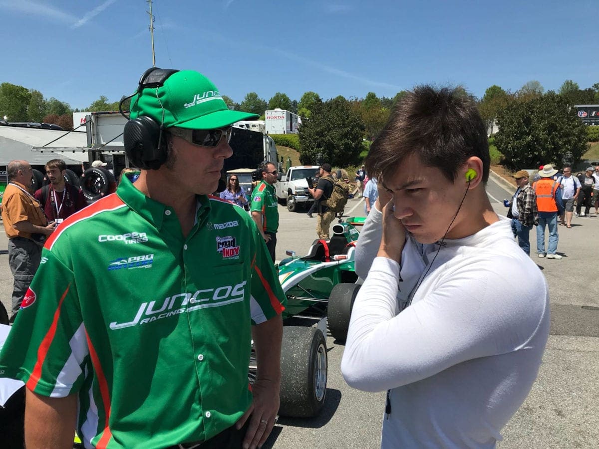 Carlos Cunha Filho sobe novamente ao pódio da Pro Mazda Carlos Cunha Filho (Juncos Racing) - Pro Mazda