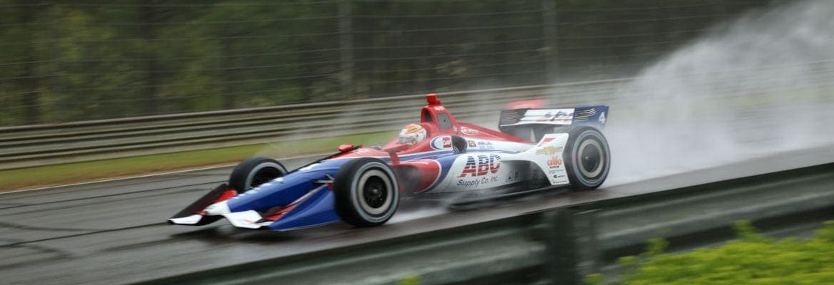Matheus Leist faz boa prova em Barber e é destaque entre estreantes e pilotos Chevrolet