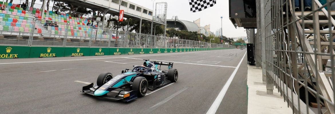 Albon vence a corrida principal da F2 no Azerbaijão; Sette Câmara foi o quarto