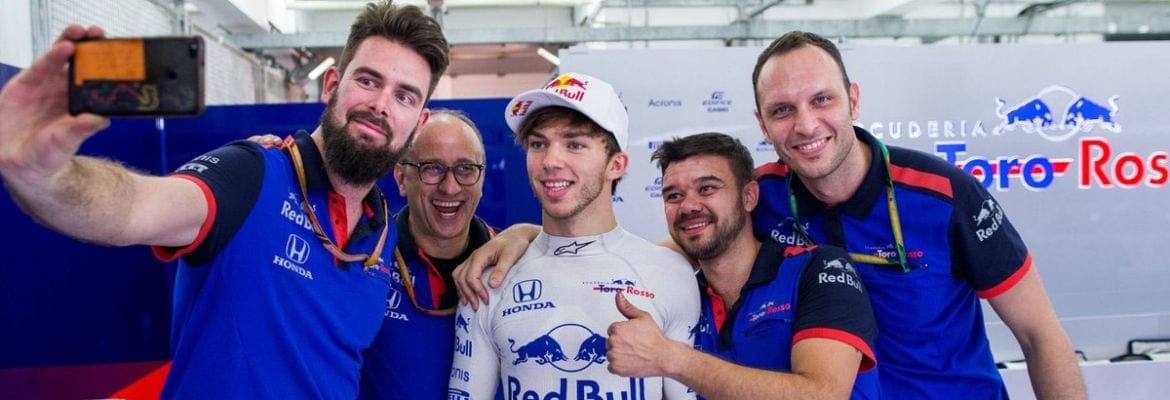 Gasly foi a “primeira peça” para a parceria entre a Honda e Red Bull Racing acontecer