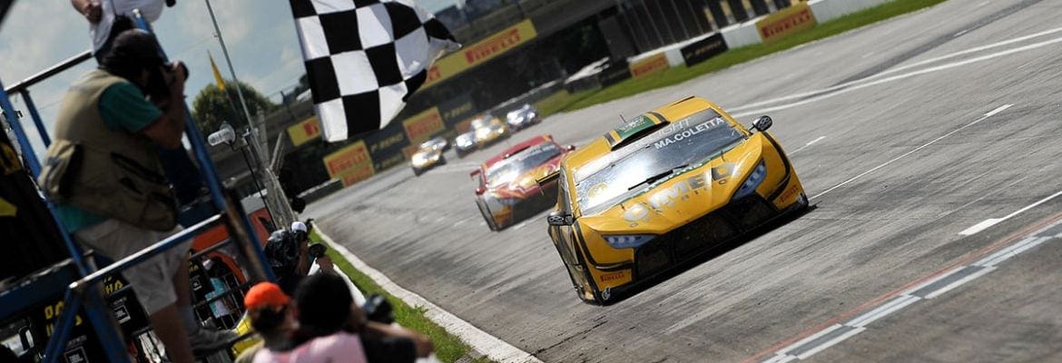 Dois irmãos e um aniversariante no pódio da Stock Light em Curitiba