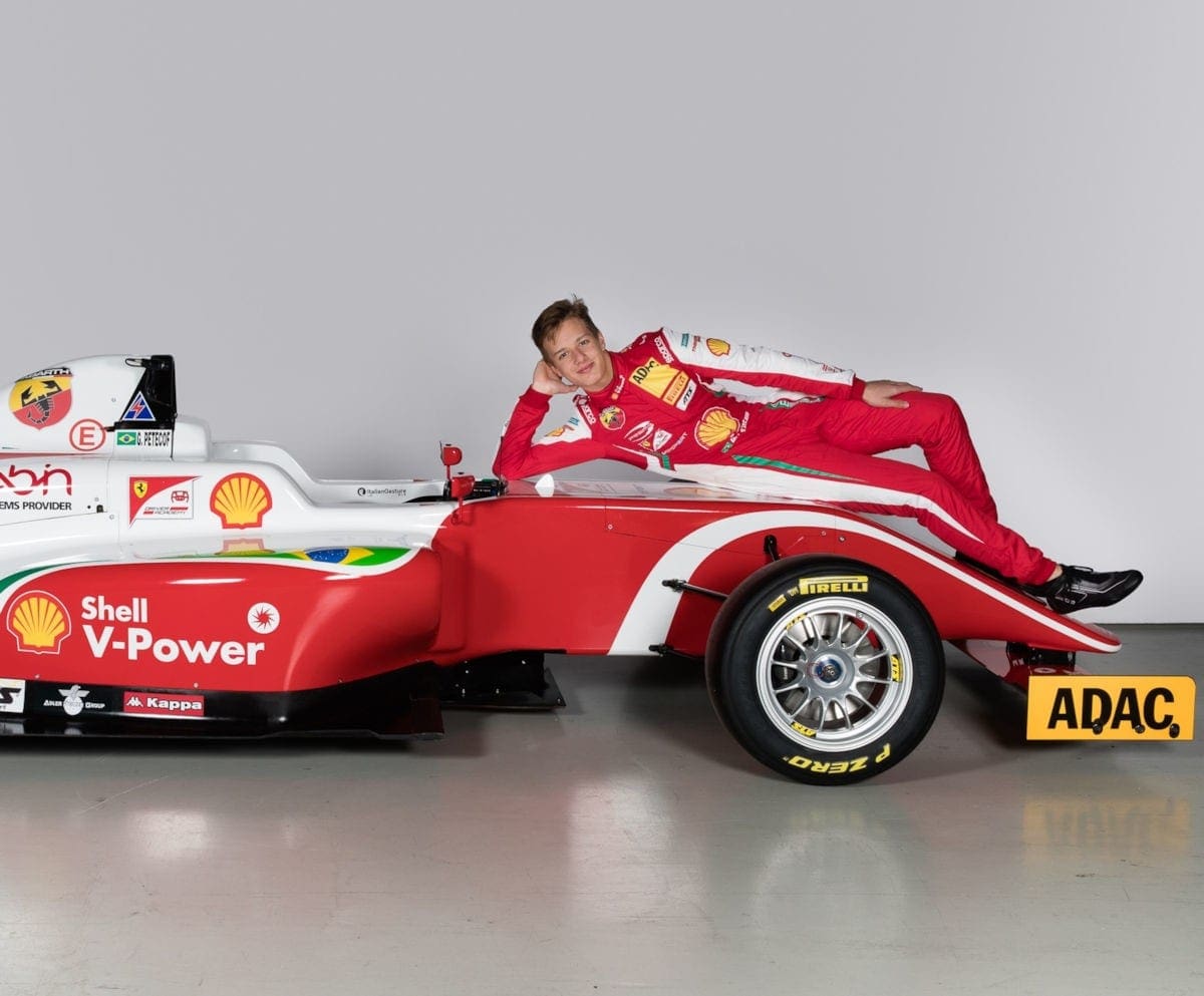ENTREVISTA: Gianluca Petecof fala sobre suas expectativas para chegar na F1 e o sonho de vestir as cores da Ferrari Gianluca Petecof - Prema