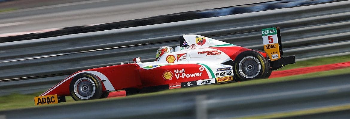 Gianluca Petecof disputa penúltima rodada tripla do Campeonato Alemão de F4 em Nürburgring