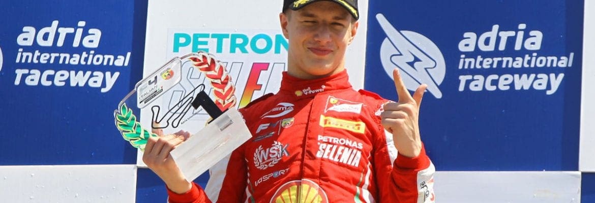 Gianluca Petecof é liberado pelos médicos e participa da etapa de Spielberg da F4 Alemã