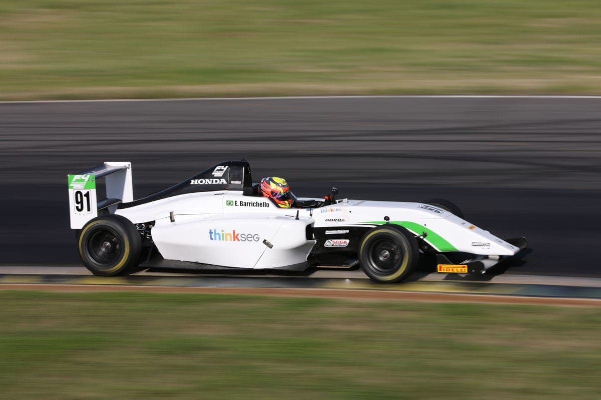 Dudu Barrichello faz sua estreia na Fórmula 4 americana Dudu Barrichello - F4 americana