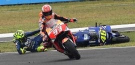 MotoGP planeja penalidades mais duras após confrontos entre Márquez e Rossi