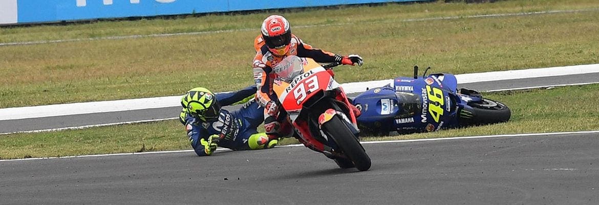 MotoGP planeja penalidades mais duras após confrontos entre Márquez e Rossi