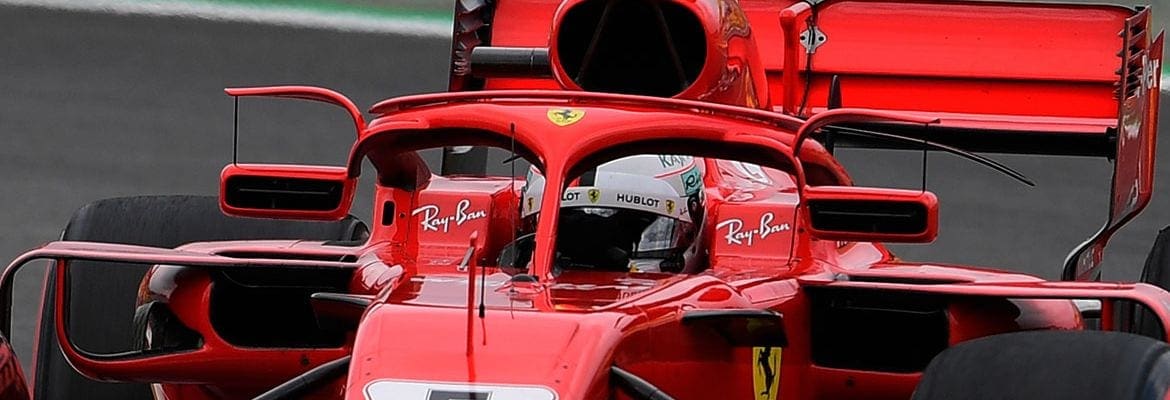 Ferrari proibida de usar espelhos retrovisores no halo a partir de Mônaco