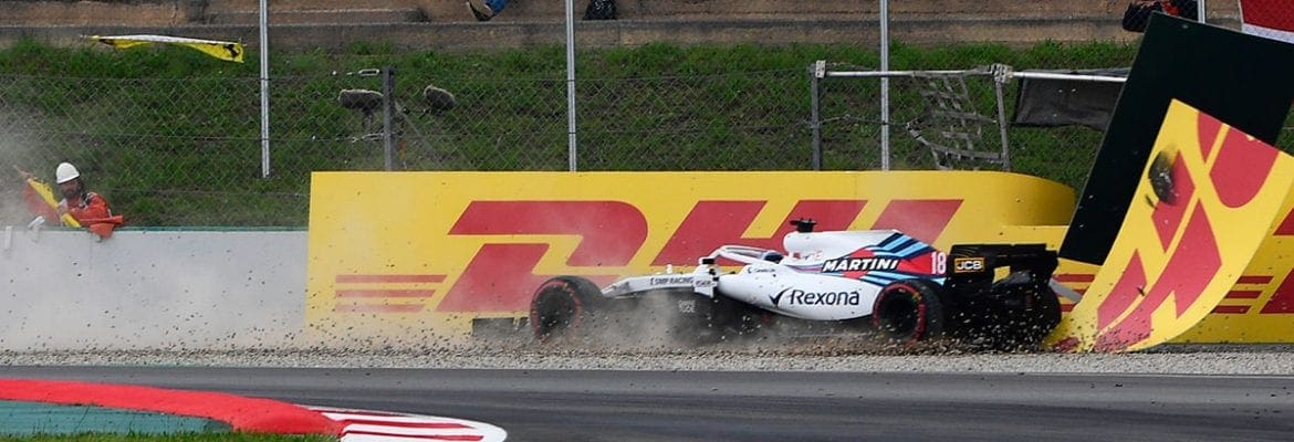 Lance Stroll deixa acidente dizendo que foi apenas um “toque”