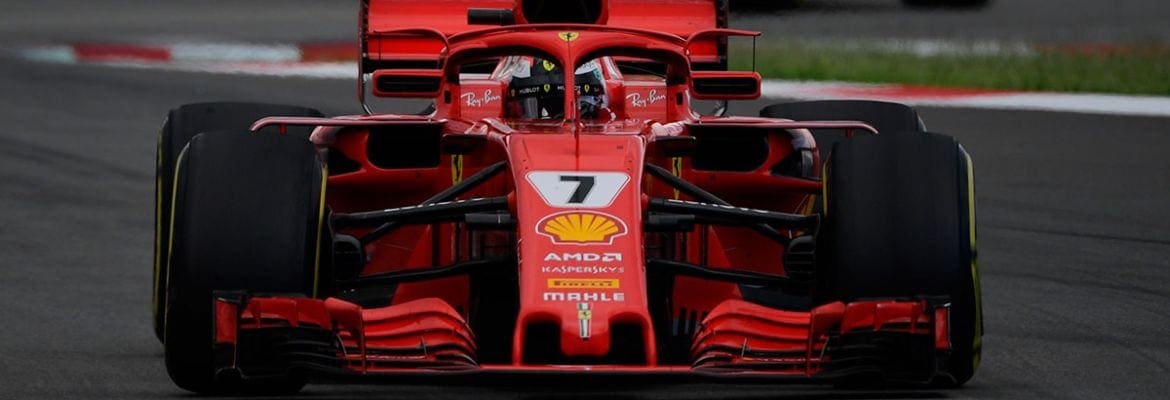 Kimi Raikkonen enfrentou perda de potência e foi forçado a abandonar