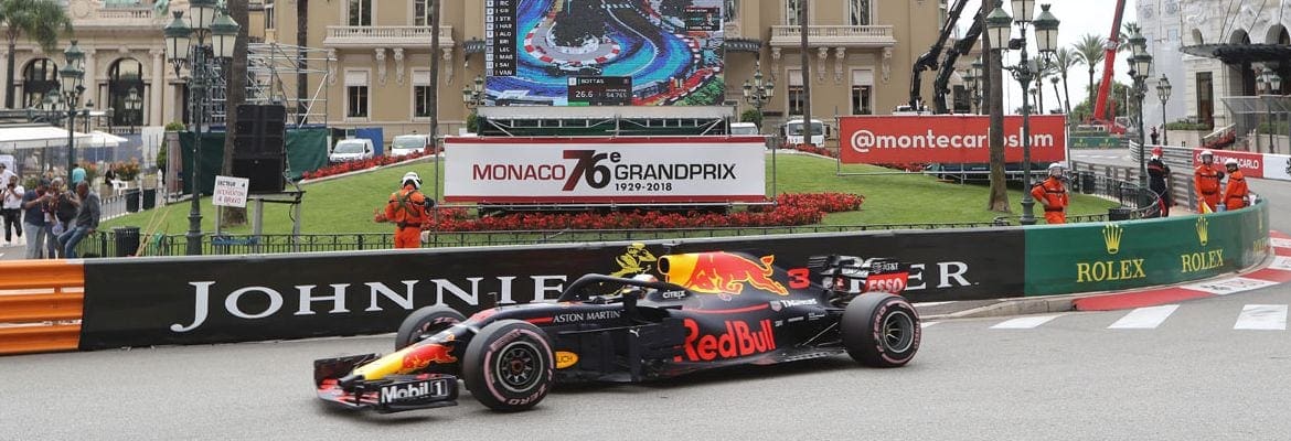 GP de Mônaco: Ricciardo quebra novamente o recorde em outra dobradinha da Red Bull no TL2