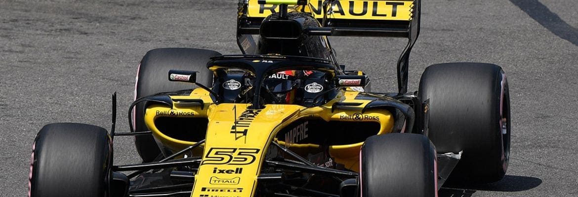 Renault larga com Sainz na P8 e Hulkenberg fora do top 10