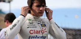 Pietro Fittipaldi aparece pela primeira vez após cirurgia nas pernas