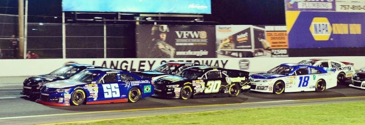 Líder na corrida passada da Nascar K&N, Marcos Gomes disputa etapa de South Boston