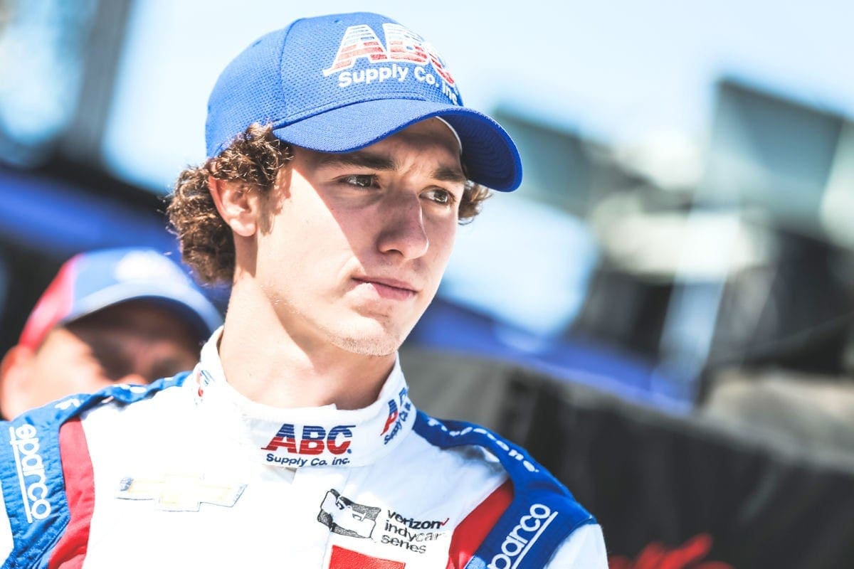 Matheus Leist aposta em melhor rendimento da Foyt em ritmo de corrida no misto de Indianápolis Matheus Leist (AJ Foyt) - IndyCar